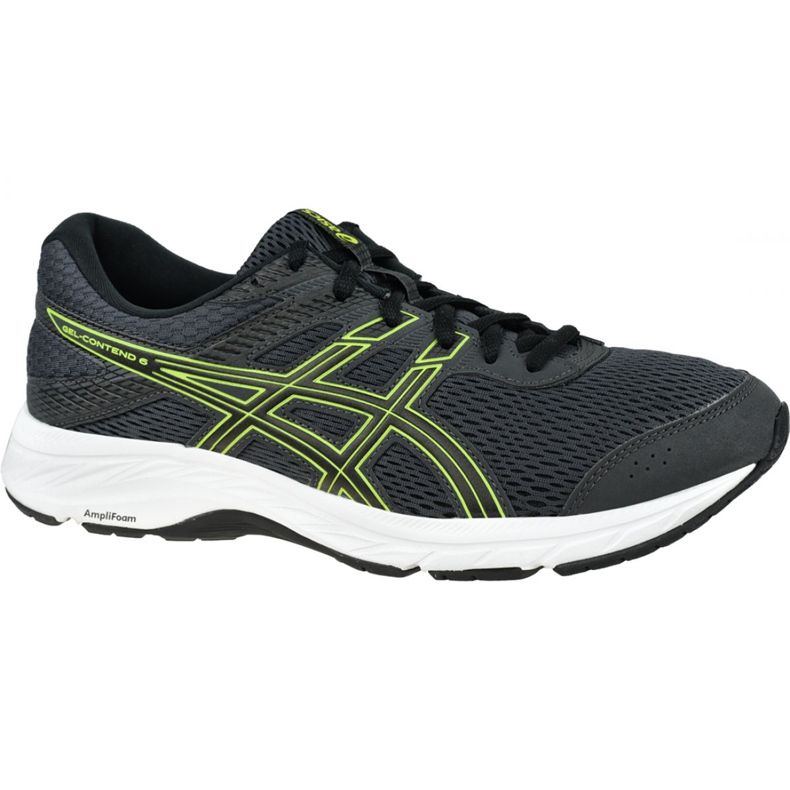 Asics Gel-Contend 6 M 1011A667-022 musta harmaa
