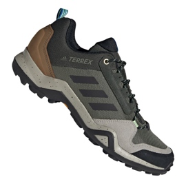 Adidas Terrex AX3 M EF0338 kengät musta monivärinen harmaa vihreä