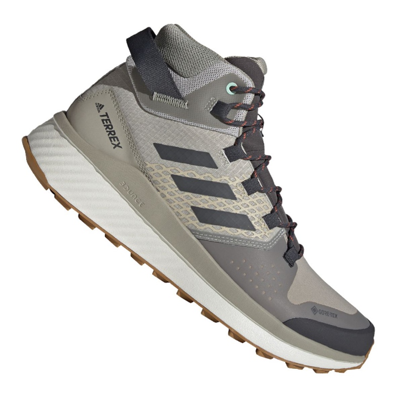 Adidas Terrex Folgian Mid Gtx M EF0366 kengät monivärinen harmaa