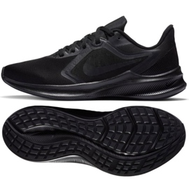 Juoksukengät Nike Downshifter 10 W CI9984-003 musta