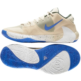 Nike Zoom Freak 1 M BQ5422-200 koripallokengät musta, beige / kerma beige
