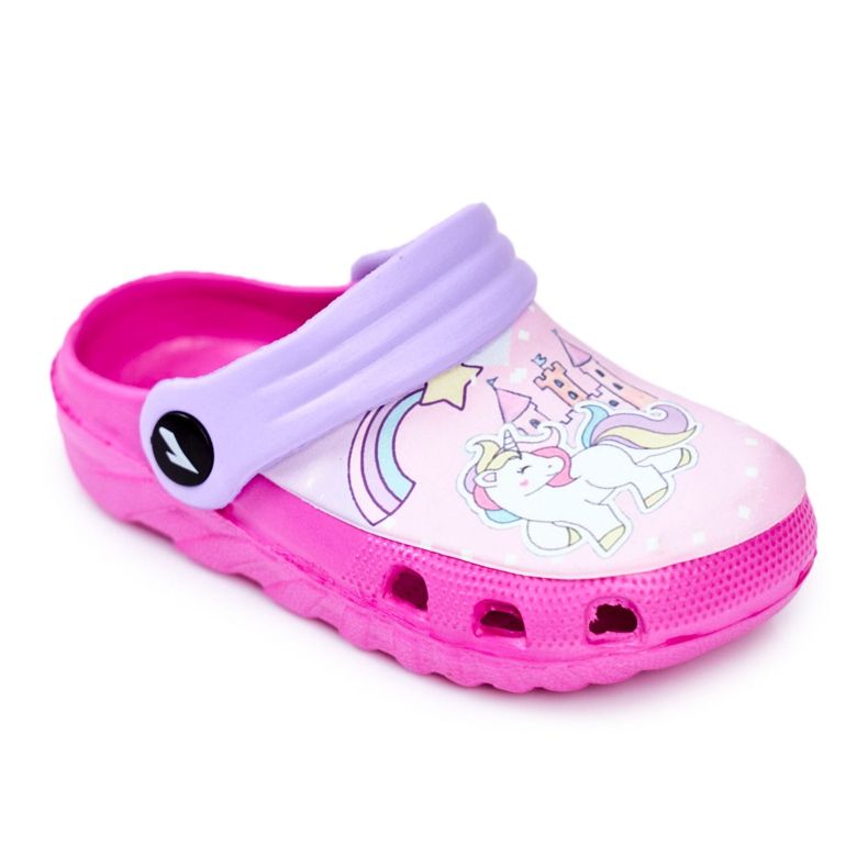 Lasten tohvelit Vaahto Crocs Pink Ponies Pony vaaleanpunainen