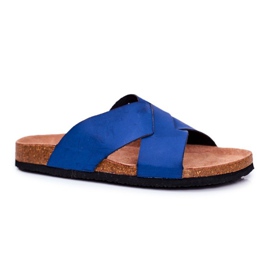 Miesten tossut Big Star Navy Blue DD174602 tummansininen sininen