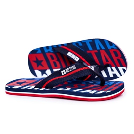 Miesten tossut Varvastossut Big Star Navy Blue DD174659 tummansininen