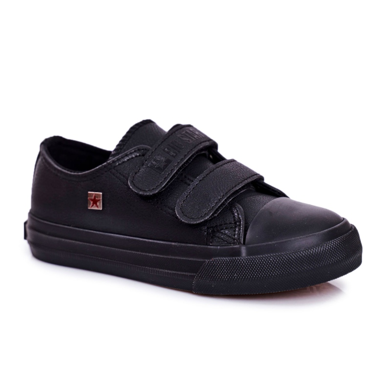 Lasten kengät Tennarit Big Star Velcro Black GG374009 musta