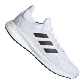 Juoksukengät adidas SolarGlide 3 M FU8998 valkoinen harmaa