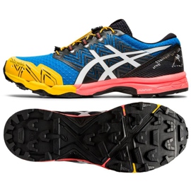 Asics GEL-FujiTrabuco Sky M 1011A900-400 juoksukengät tummansininen monivärinen