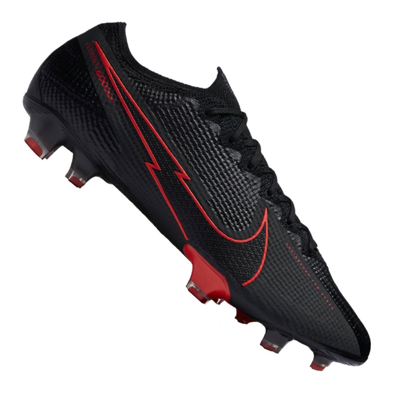 Nike Vapor 13 Elite Fg M AQ4176-060 jalkapallokengät musta musta