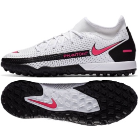 Nike Phantom Gt Academy Df Tf M CW6666-160 jalkapallokenkä valkoinen monivärinen