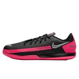 Nike Phantom Gt Academy Ic Jr CK8480-006 jalkapallokengät musta monivärinen