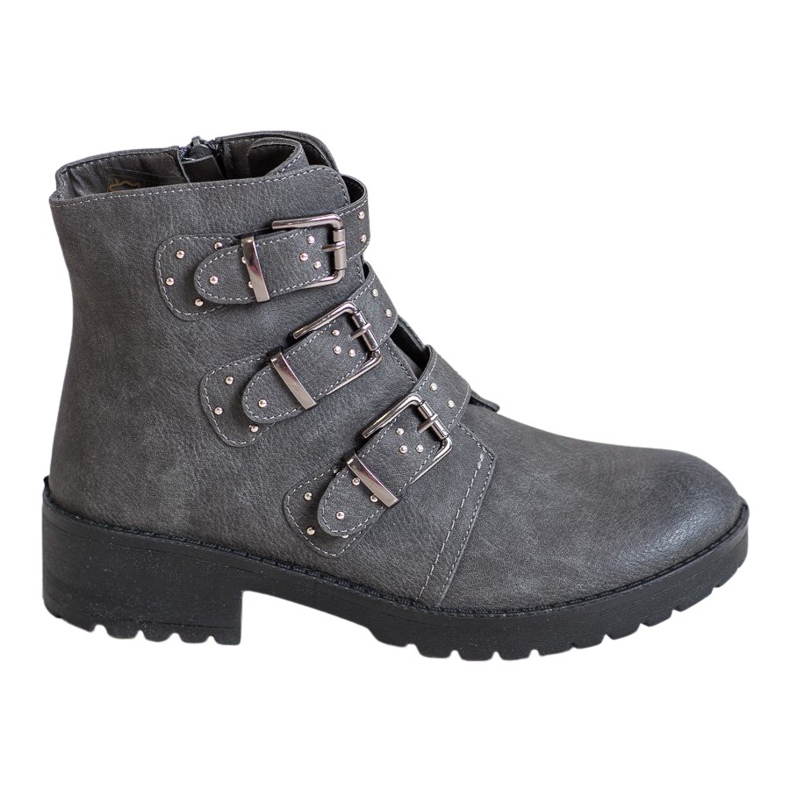 J. Star Harmaita työntekijöitä lukkoilla harmaa