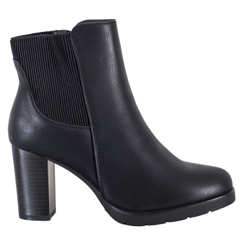 J. Star Tyylikkäät korkokengät musta