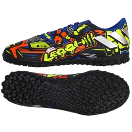 Adidas Nemeziz Messi 19.4 Tf Jr EH0602 jalkapallokengät tummansininen, monivärinen monivärinen