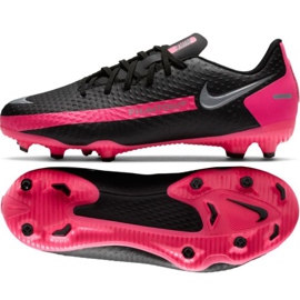 Nike Jr Phantom Gt Academy FG / MG Jr CK8476-006 jalkapallokengät musta musta