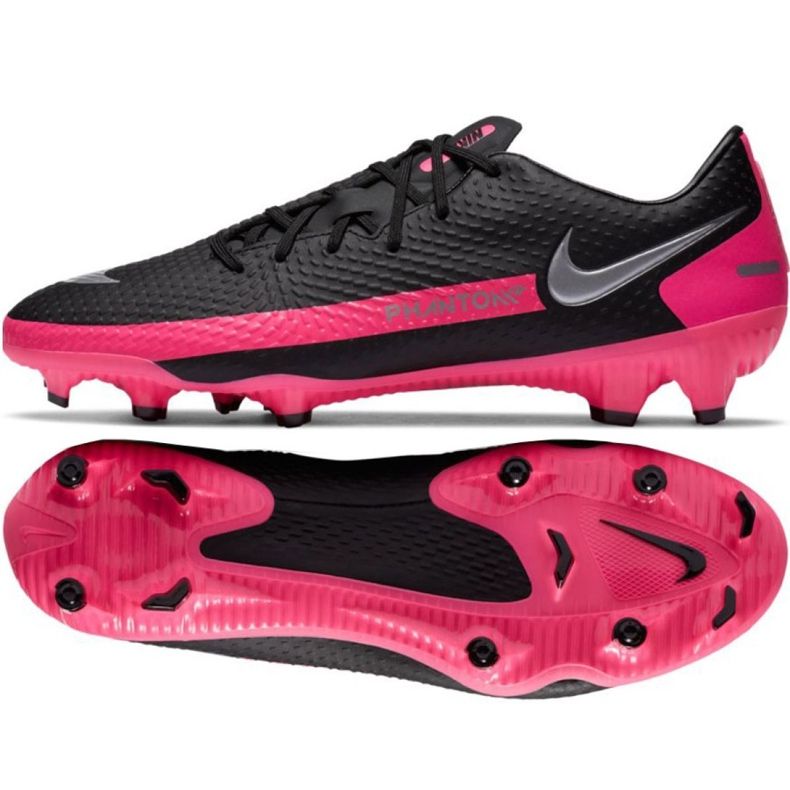 Nike Phantom Gt Academy FG / MG M CK8460-006 jalkapallokengät monivärinen musta