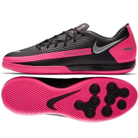 Nike Phantom Gt Academy Ic M CK8467-006 jalkapallokengät musta monivärinen