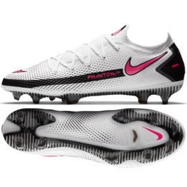Nike Phantom Gt Elite Fg M CK8439-160 jalkapallokenkä valkoinen monivärinen