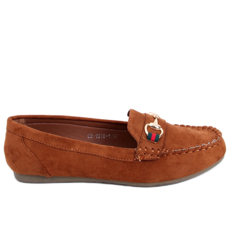 Naisten loafers kameli CH-1M16 Camel ruskea