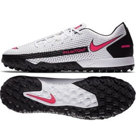 Nike Phantom Gt Academy Tf M CK8470-160 jalkapallokenkä valkoinen monivärinen