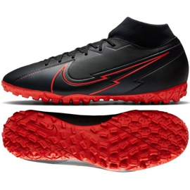 Nike Mercurial Superfly 7 Academy Tf M AT7978-060 jalkapallokengät monivärinen musta
