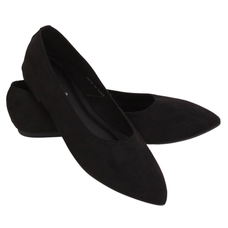 Mustat naisten ballerinat NK19P Black Ii Quality