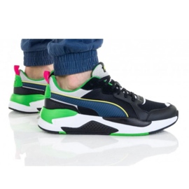 Puma X-Ray M 372602 06 kengät musta tummansininen vihreä