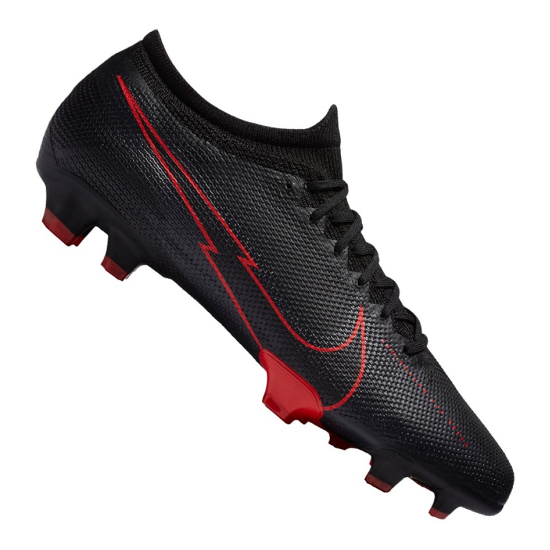 Nike Vapor 13 Pro Fg M AT7901-060 jalkapallokengät musta musta