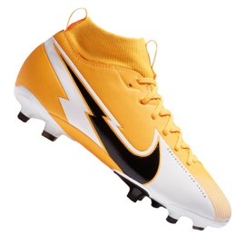 Nike Superfly 7 Academy Mg Jr AT8120-801 jalkapallokengät monivärinen oranssi