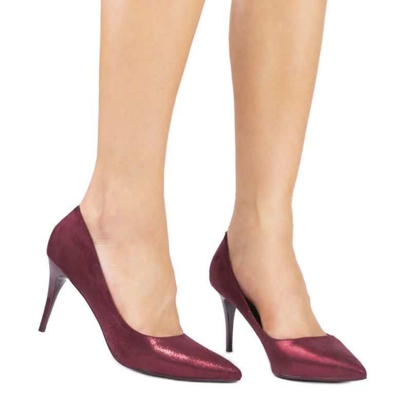 Vaaleanpunaiset klassiset DD50P-ekologiset mokkanahkakengät punainen