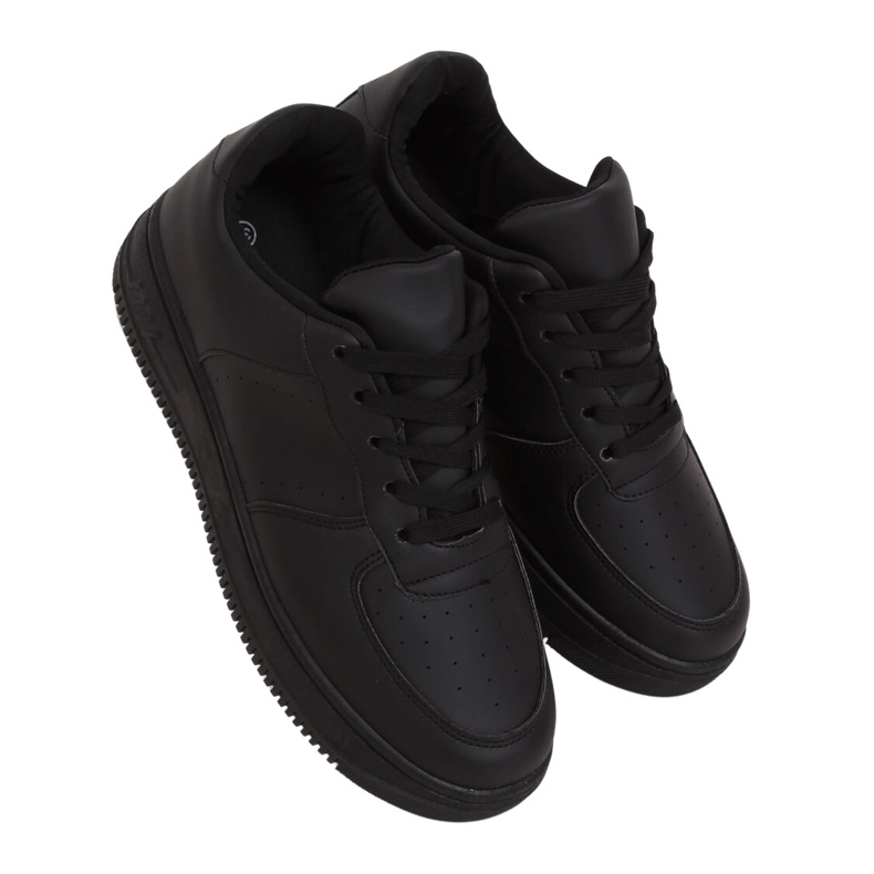 Musta BL3619-SP Kaikki mustat urheilukengät