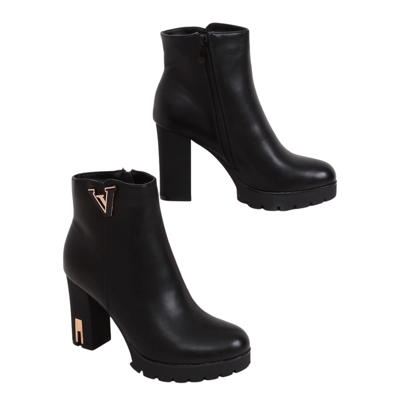 Musta 1032A-GA Mustat saappaat