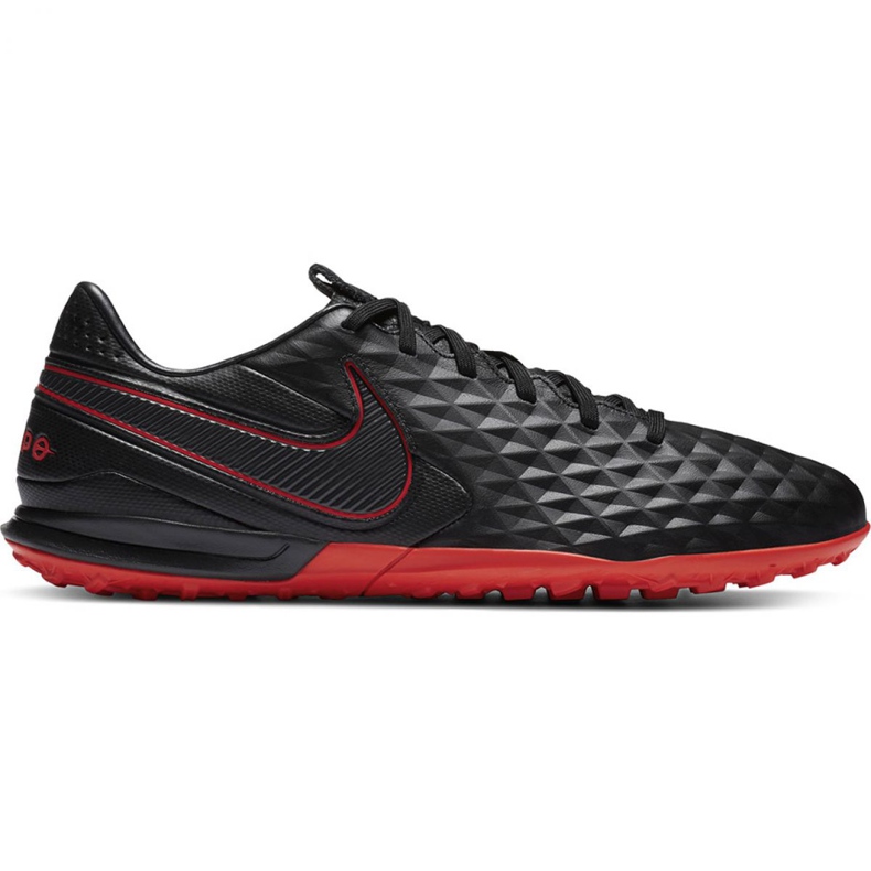 Nike Tiempo Legend 8 Pro M Tf AT6136 060 jalkapallokengät musta musta