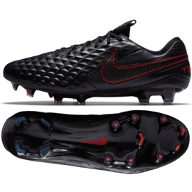 Nike Tiempo Legend 8 Elite Fg M AT5293-060 jalkapallokengät musta monivärinen