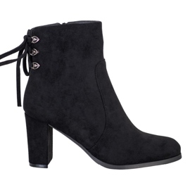 Sidotut saappaat VINCEZA -postissa musta