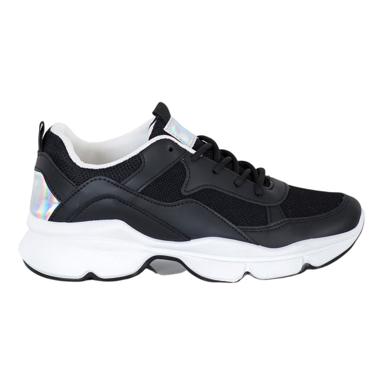 SHELOVET Mukavat mustat lenkkarit