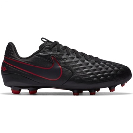 Nike Tiempo Legend 8 Academy FG / MG Jr AT5732 060 jalkapallokengät musta monivärinen