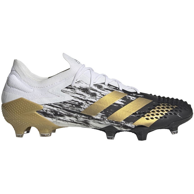 Adidas Predator Mutator 20.1 LM Fg FW9182 jalkapallokengät harmaa valkoinen