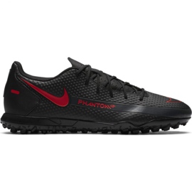 Nike Phantom M Gt Club Tf CK8469 060 jalkapallokengät valkoinen musta
