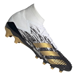 Adidas Predator 20.1 Ag M FW9185 jalkapallokengät musta, valkoinen, musta, kulta valkoinen