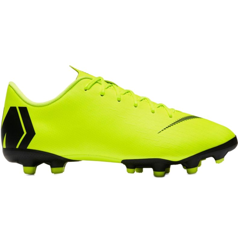 Nike Mercurial Vapor 12 Academy Mg Jr AH7347 701 jalkapallokengät keltainen