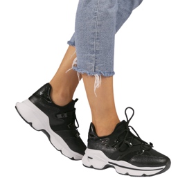 Mustat Lycra -lenkkarit C947