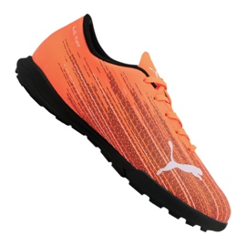 Puma Ultra 4.1 Tt Jr 106103-01 jalkapallokengät monivärinen oranssi