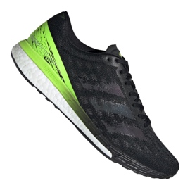 Juoksukengät adidas Adizero Boston 9 m M EG4657 musta vihreä