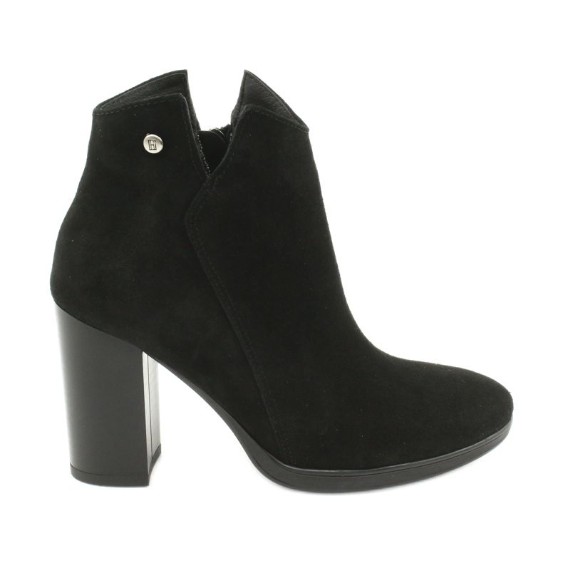 Gamis Nahkaiset mokkanahkanilkkurit 4018 mustat