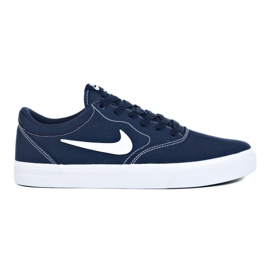 Nike Sb Charge Cnvs M CD6279-402 kengät valkoinen tummansininen