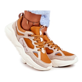 Naisten lenkkarit Big Star Beige GG274653