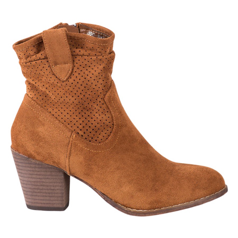 Bestelle Klassiset avoimet cowboy -saappaat ruskea