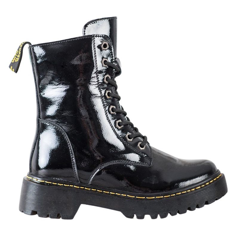 VINCEZA -nahkatyöntekijät musta