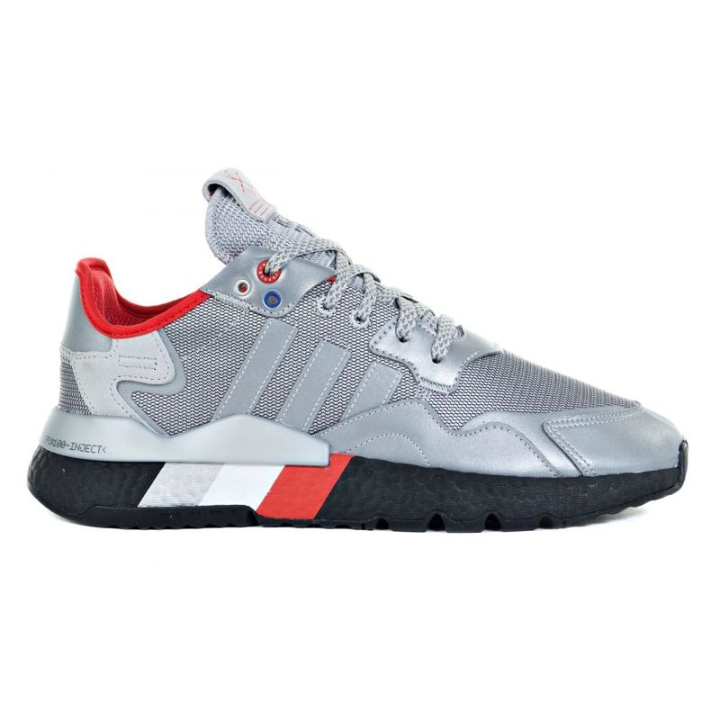 Adidas Nite Jogger M FV3787 kengät hopea harmaa