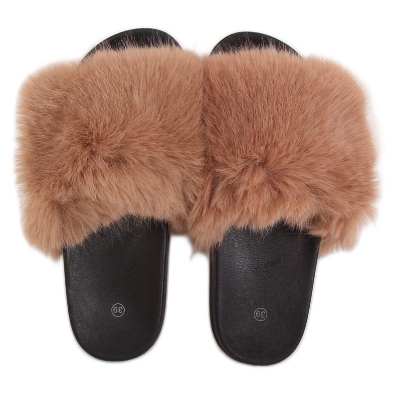 Tossut kamelin turkista CK107P Camel ruskea